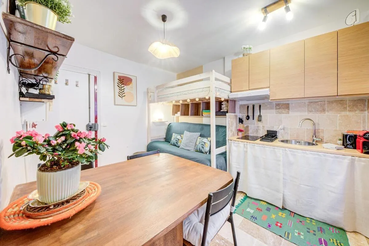 Petit Studio Cosy Quartier Branche Entre Bastille Et Nation Paris
